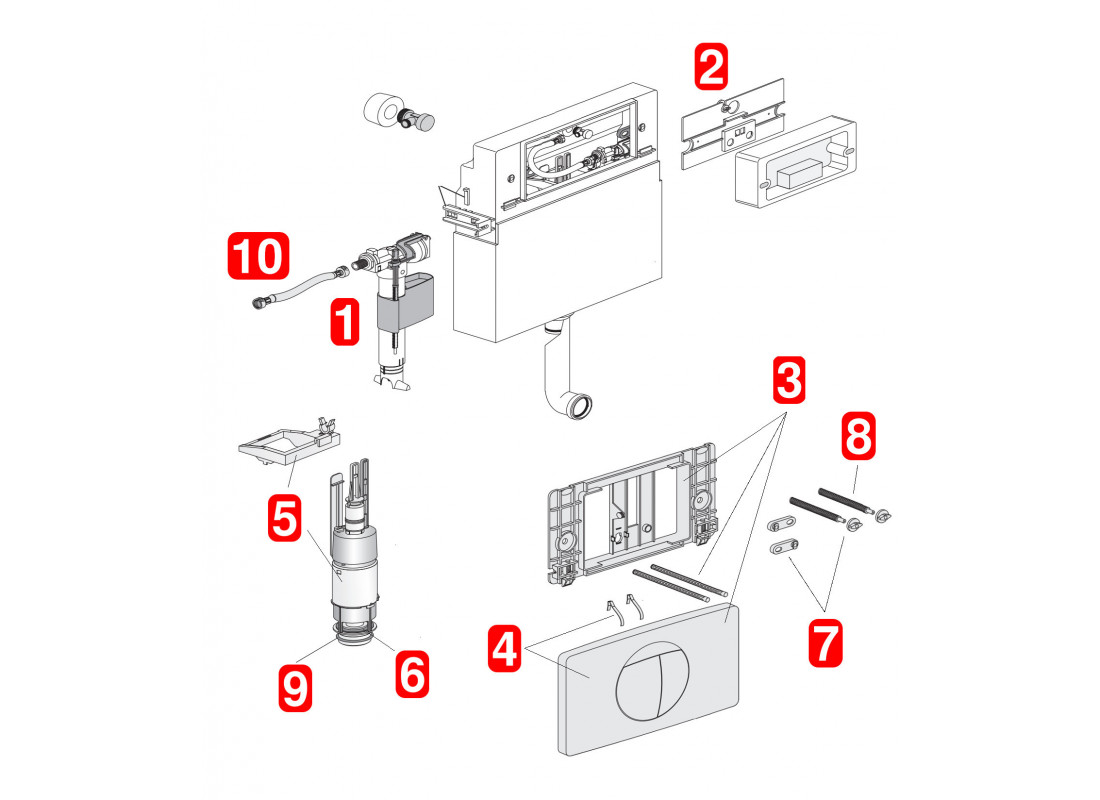 SANIT 980/2V CC-120-L-FO-2V-L