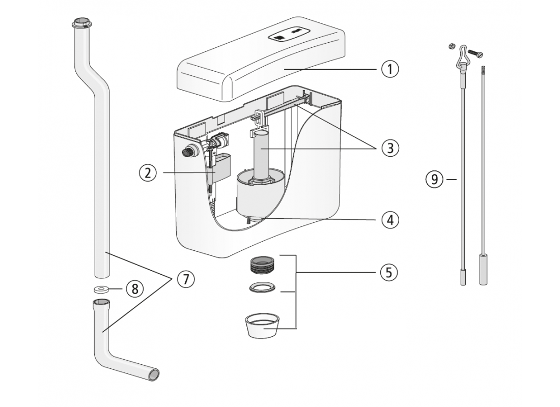 SANIT nádrž Junior Jet